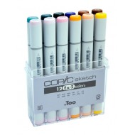 Copic набір маркерів Sketch Set "EX-2" (12 шт) Copic набір маркерів Sketch Set "EX-2" (12 шт)