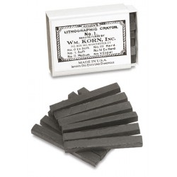 Charbonnel пастель для літографії Lithography drawing 12 litho crayons, №1 (Жорстка)