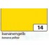 Папір для дизайну, Fotokarton A4 (21*29.7см), №14 Бананово-жовтий, 300г\м2, Folia