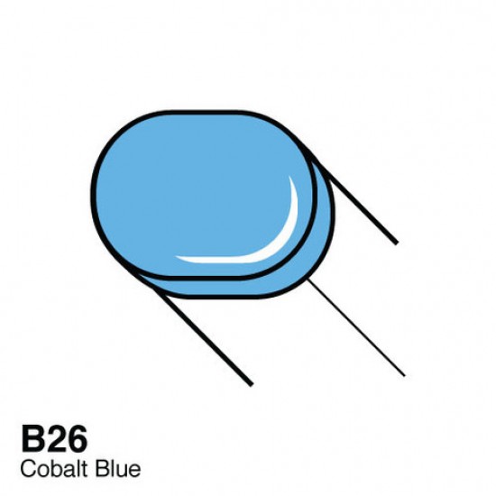 Copic маркер Sketch, #B-26 Cobalt blue (Синій кобальт)