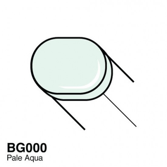 Copic маркер Sketch, #BG-000 Pale aqua (Прозора вода)
