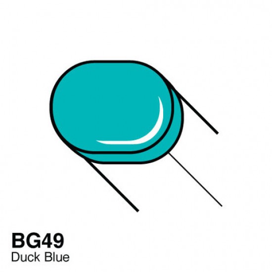 Copic маркер Sketch, #BG-49 Duck blue (Бірюза)