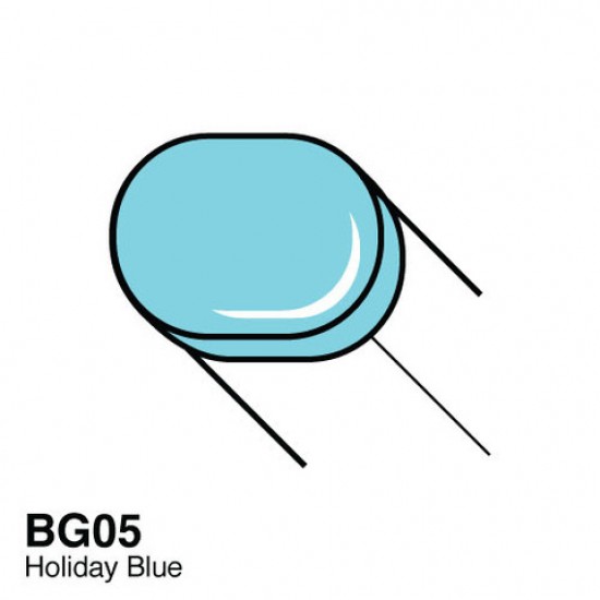 Copic маркер Sketch, #BG-05 Holiday blue (Небесно-блакитний)