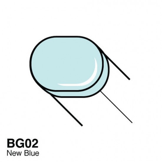 Copic маркер Sketch, #BG-02 New blue (Морський блакитний)