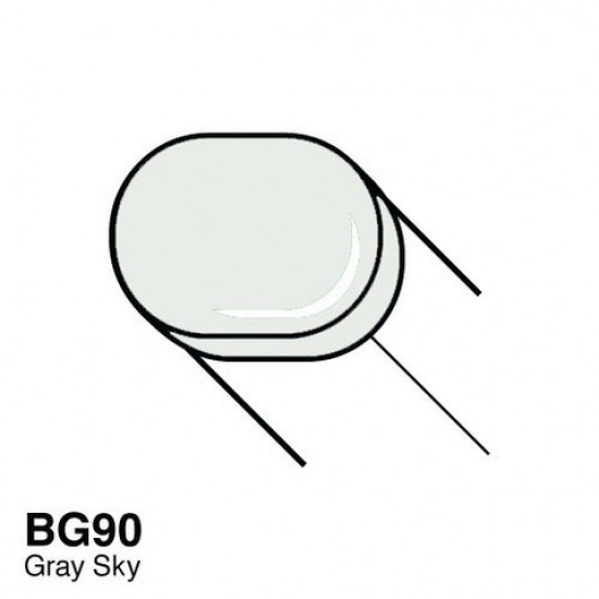 Copic маркер Sketch, #BG-90 Gray sky (Небесно-сірий )