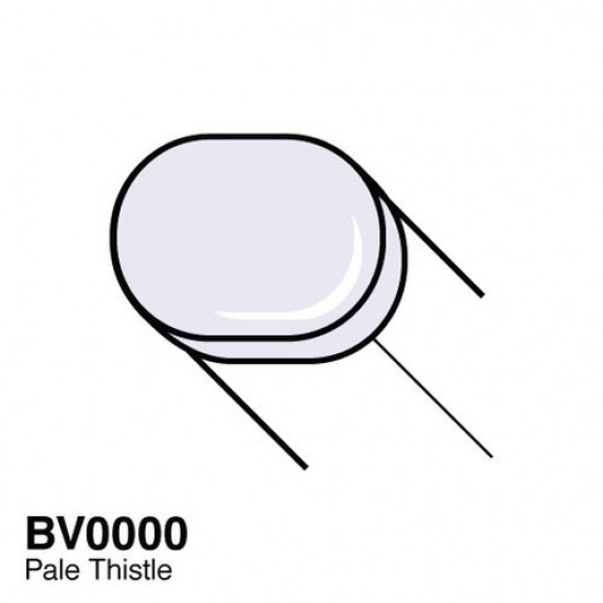 Copic маркер Sketch, #BV-0000 Pale thistle (Ніжно-фіолетовий)