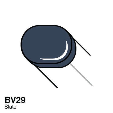 Copic маркер Sketch, BV-29 Slate (Темно-сірий) Copic маркер Sketch, #BV-29 Slate (Темно-сірий)