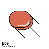 Copic маркер Sketch, E-09 Burnt sienna (Палена сієна)
