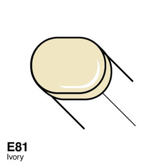 Copic маркер Sketch, #E-81 Ivory (Слонова кістка)