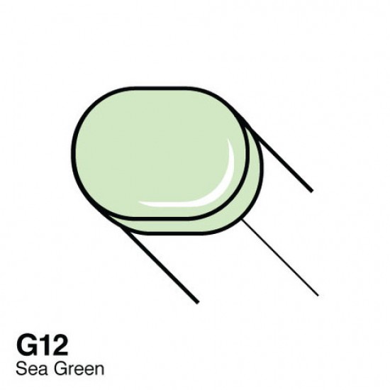 Copic маркер Sketch, #G-12 Sea green (Морський зелений)