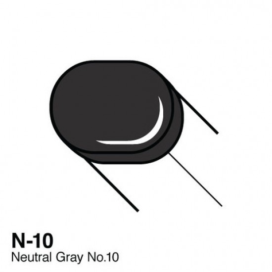 Copic маркер Sketch, #N-10 Neutral gray (Нейтральний сірий)