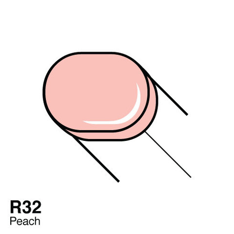 Copic маркер Sketch, R-32 Peach (Персиковий) Copic маркер Sketch, #R-32 Peach (Персиковий)