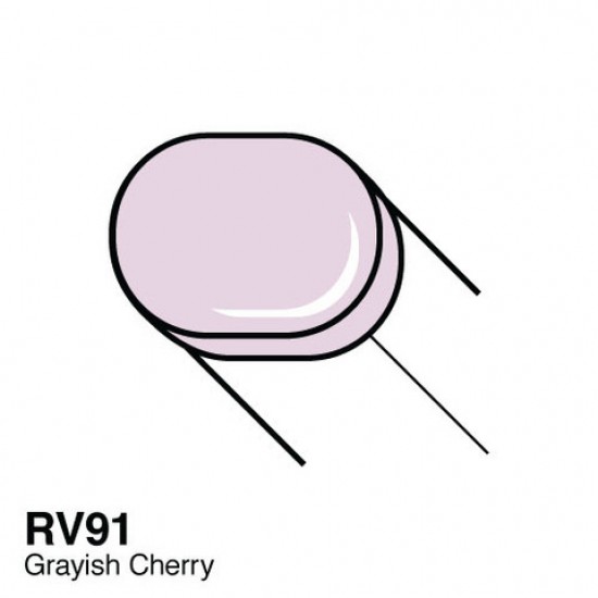 Copic маркер Sketch, #RV-91 Greyish cherry (Попеляста вишня)