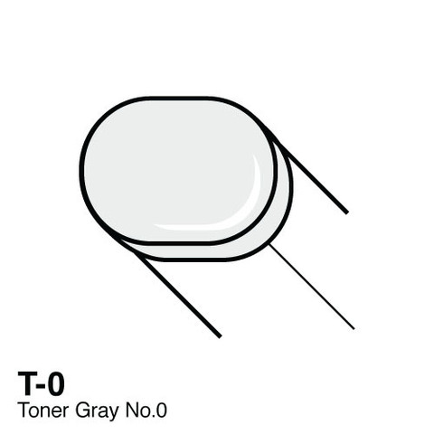 Copic маркер Sketch, T-0 Toner gray (Сірий) Copic маркер Sketch, #T-0 Toner gray (Сірий)