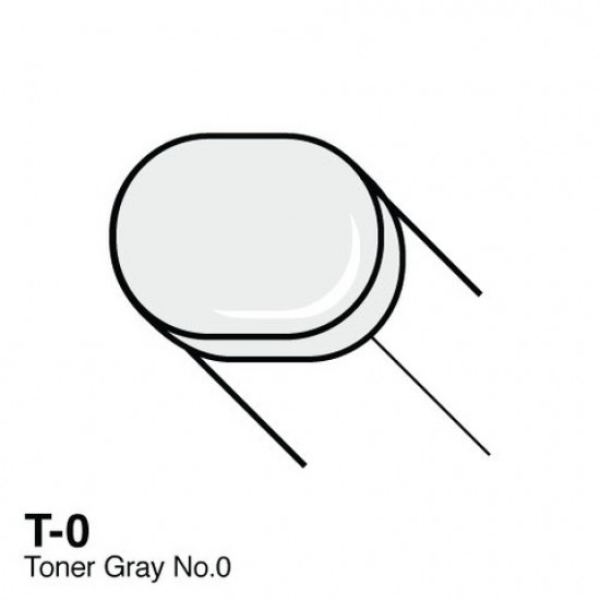 Copic маркер Sketch, #T-0 Toner gray (Сірий)