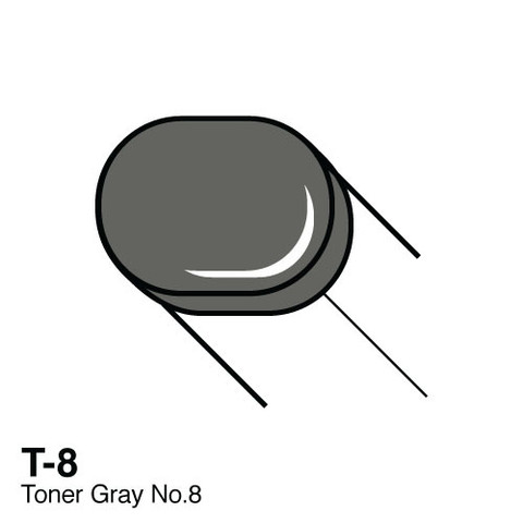 Copic маркер Sketch, T-8 Toner gray (Сірий) Copic маркер Sketch, #T-8 Toner gray (Сірий)