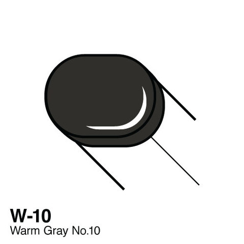 Copic маркер Sketch, #W-10 Warm gray (Теплий сірий)