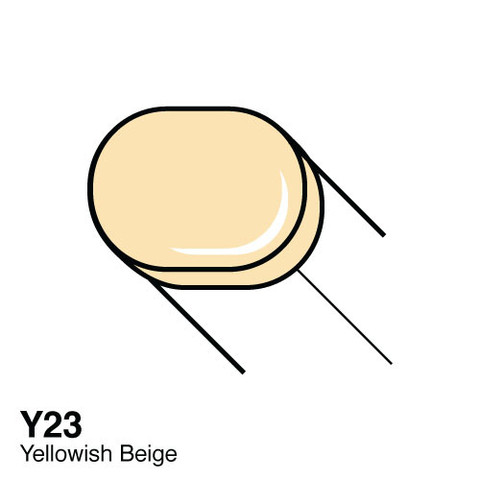 Copic маркер Sketch, Y-23 Yellowish beige (Жовто-бежевий) Copic маркер Sketch, #Y-23 Yellowish beige (Жовто-бежевий)