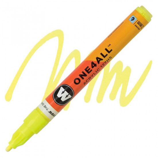 Акриловий маркер ONE4ALL ™ 127HS-2мм неоновий жовтий флуоресцентний # 220