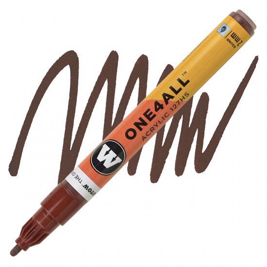 Акриловий маркер ONE4ALL ™ 127HS-2мм коричневий горіх # 092