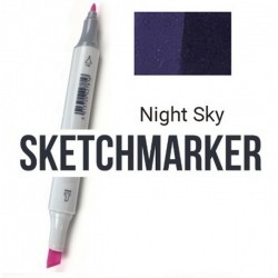 V20 Маркер спиртовий двосторонній, Night Sky (Нічне небо), SKETCHMARKER