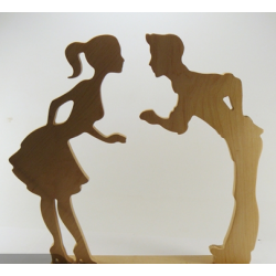 0066-Лямур дерево вільха 10мм 21*21см