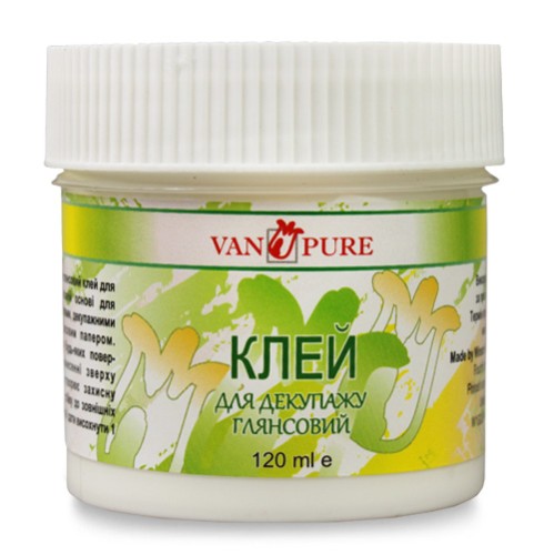 2050037 50мл клей для декупажу глянсовий Van Pure