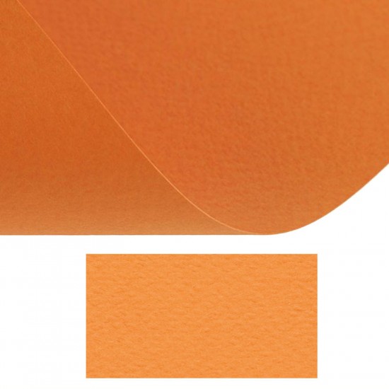Папір для пастелі Tiziano A3 (29,7*42см), №21 arancio, 160г/м2, оранжевий, середнє зерно, Fabriano