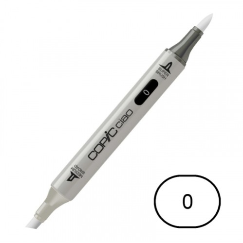 Copic маркер Sketch, 0 Blender (Безбарвний блендер-висвiтлювач) Copic маркер Sketch, #0 Blender (Безбарвний блендер-висвiтлювач)