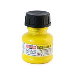 Туш для креслення, 20г., жовта, KОH-I-NOOR