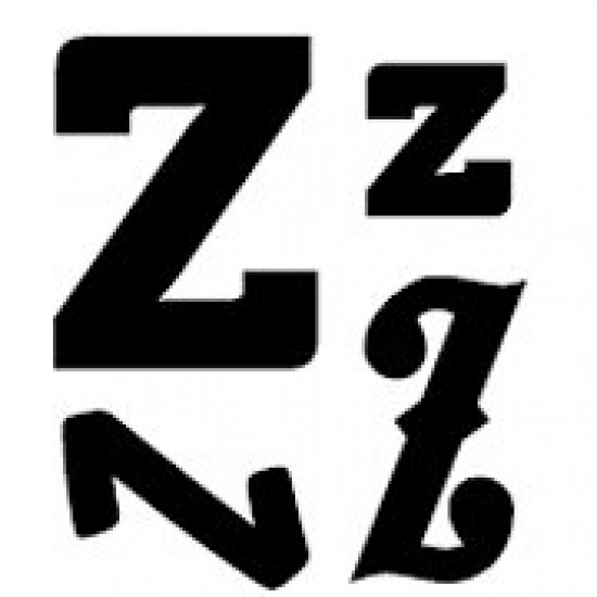 Набір штампів, Clear Stamps Літера "Z"