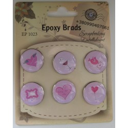 Брадсы Epoxy Brads (6шт.), Artel EP 1023