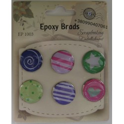 Брадсы Epoxy Brads (6шт.), Artel EP 1003