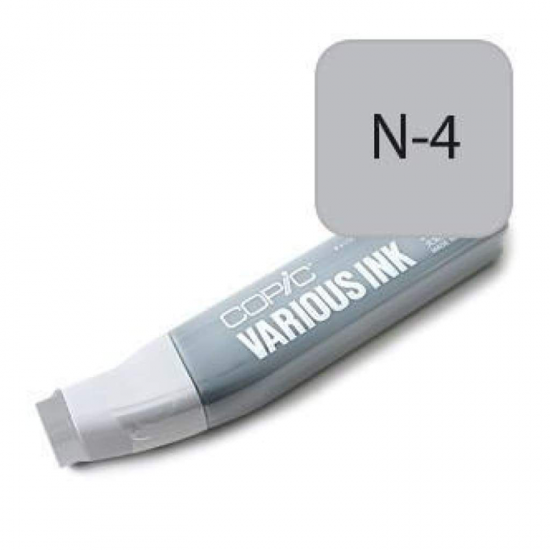 Copic чорнило для маркерів Various Ink, #N-4 Neutral gray (Нейтральний сірий)