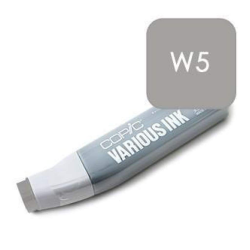 Copic чорнило для маркерів Various Ink, W-5 Warm gray (Теплий сірий)