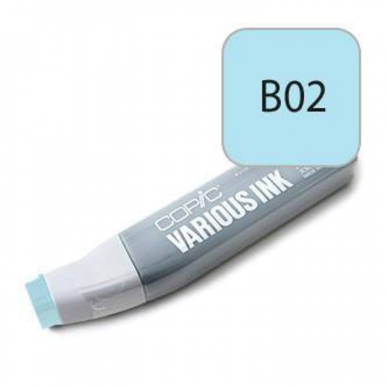 Copic чорнило для маркерів Various Ink, #B-02 Robin s egg blue (Тьмяно-блакитний)