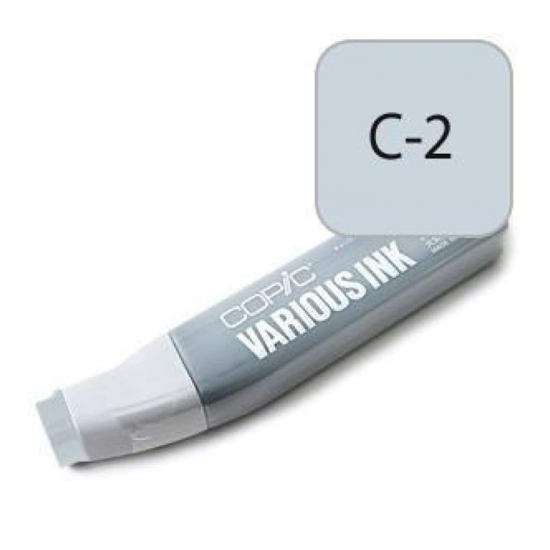Copic чорнило для маркерів Various Ink, #C-2 Cool gray (Холодний сірий)
