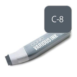 Copic чорнило для маркерів Various Ink, C-8 Cool gray (Холодний сірий)