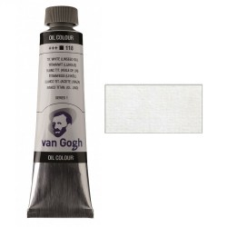 Фарба олійна VAN GOGH, (118) Білила титанові (на лляній олії), 40 мл, Royal Talens Фарба олійна VAN GOGH, (118) Білила титанові (на лляній олії), 40 мл, Royal Talens