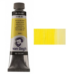 Фарба олійна VAN GOGH, (267) AZO Жовтий лимонний, 40 мл, Royal Talens Фарба олійна VAN GOGH, (267) AZO Жовтий лимонний, 40 мл, Royal Talens