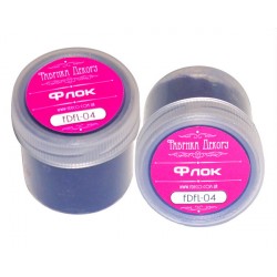 Флок оксамитовий, синій, 20мл, ФД