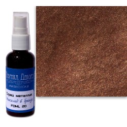 Спрей металлик, Шоколад в бронзе, 50 мл, ФД Спрей металлик, Шоколад в бронзе, 50 мл, ФД