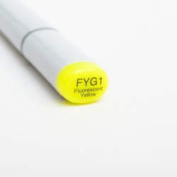 Copic маркер Sketch, FYG-1 Fluorescent yellow (Флуоресцентний жовтий)