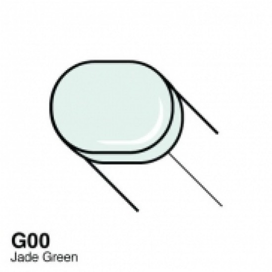 Copic маркер Sketch, #G-00 Jade green (Нефритовий зелений)