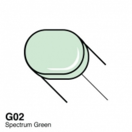 Copic маркер Sketch, #G-02 Spectrum green (Спектральний зелений)