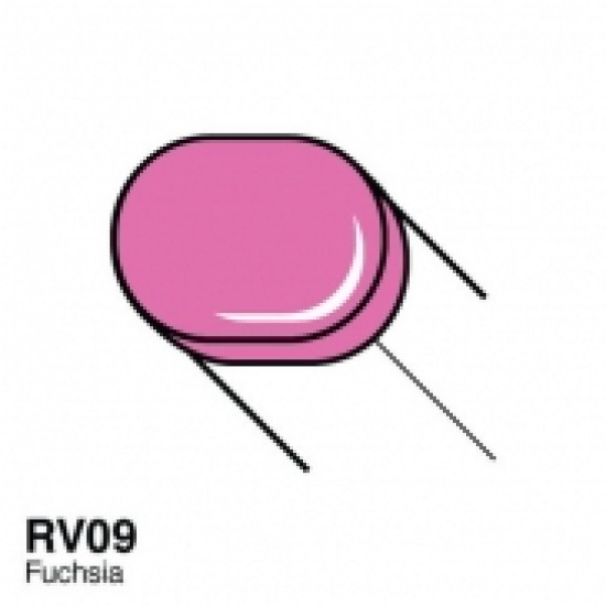 Copic маркер Sketch, #RV-09 Fuchsia (Фуксія)