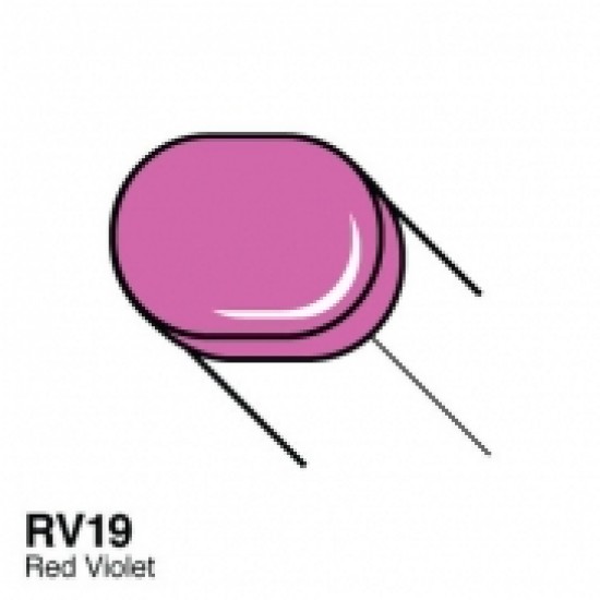 Copic маркер Sketch, #RV-19 Red violet (Червоно-фіолетовий)
