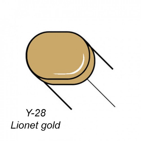 Copic маркер Sketch, #Y-28 Lionet gold (Золотистий)