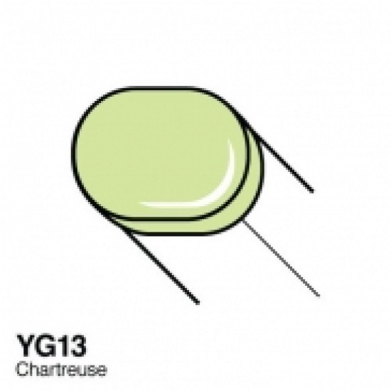 Copic маркер Sketch, #YG-13 Chartreuse (Блідий зелений)