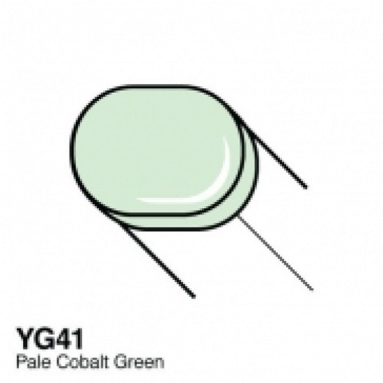 Copic маркер Sketch, #YG-41 Pale cobalt green (Пастельний зелений кобальт)